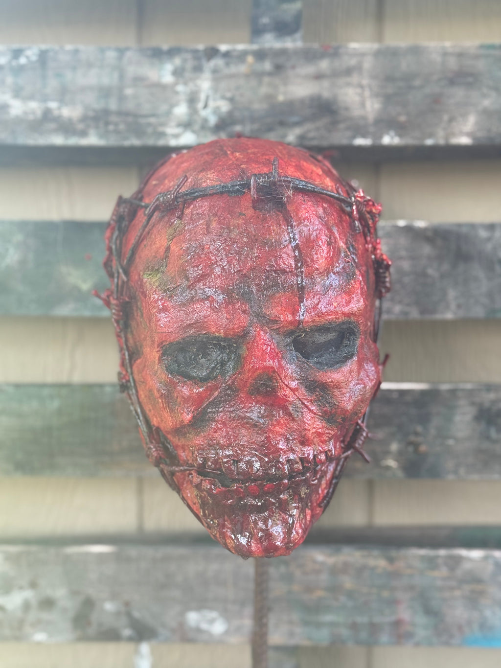 Wirebound – Overhauled Industrial Slasher Skull Mask