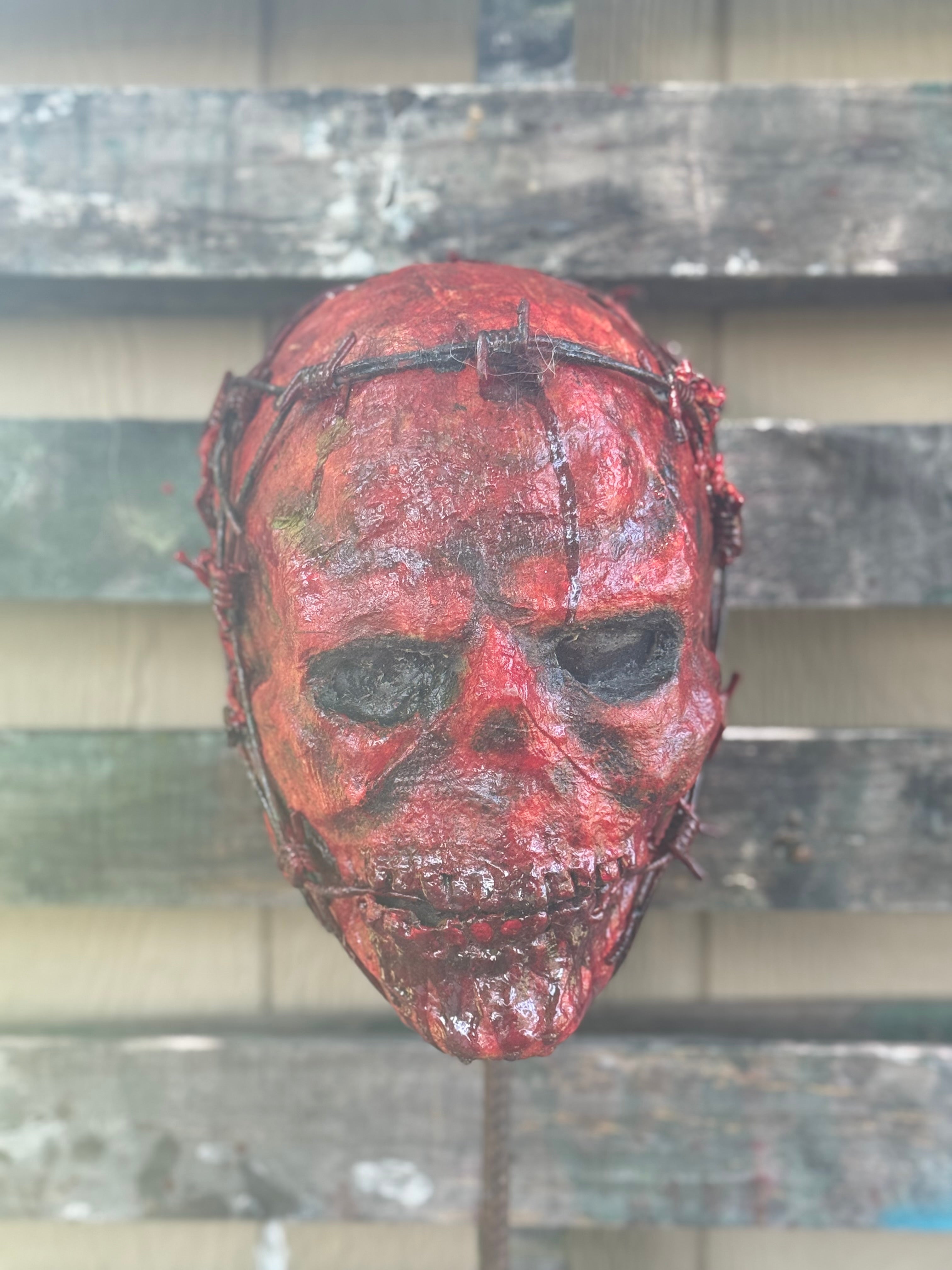 Wirebound – Overhauled Industrial Slasher Skull Mask